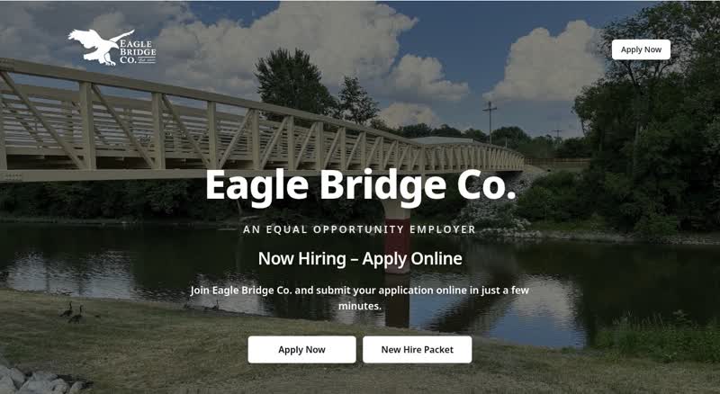 Eagle Bridge Pro website preview